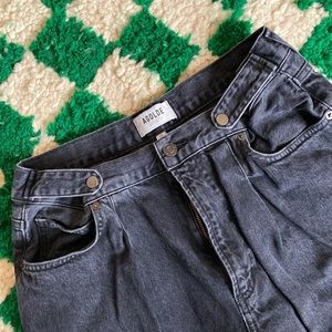AGOLDE WIDE LEG JEANS